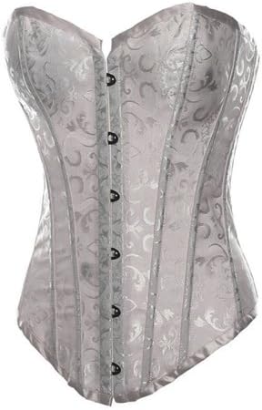 Alivila.Y Fashion Corset Women's Flower Tapestry Overbust Corset Bustier