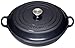 Le Creuset Cast Iron Shallow Casserole, Midnight Blue, 30 cm
