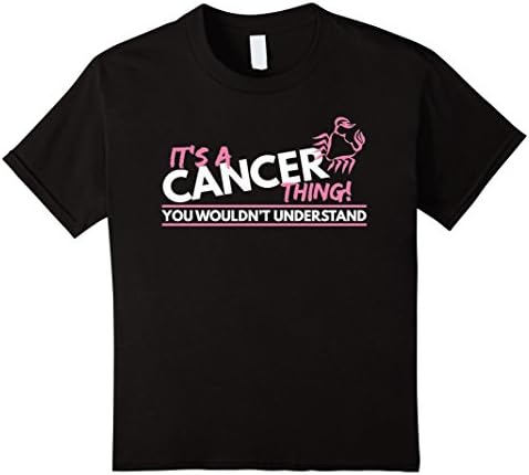 Kids It's A Cancer Thing - Cancer T-Shirt 4 Black