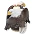 Bald Eagle Candle Holder