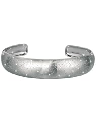 Ladies Brushed Stardust Cuff Bangle Bracelet