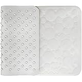 Bathtub Mat * The Best Safety Addition for Your Shower or Bath From RiteGrip * 16 in X 28 in Mildew Resistant and Anti Slip White Natural Rubber Rug with Suction Cups to Prevent Slippage * Perfect for Baby Kids and Easy to Clean * Protect Yourself Now!