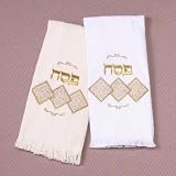 Passover Celebrations Hand Towel With Square Matzahs