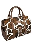 Sachi 21-111 Insulated Fashion Lunch Tote, Giraffe Speed