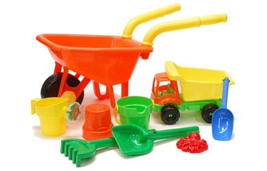 Childrens Toyshop  Toys : Wheelbarrow Set