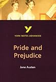 Pride and prejudice, Jane Austen : note
