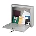 Buddy Products Inter-Office Mailbox, Steel, Large, 7 x 18 x 18 Inches, Platinum (5626-32)