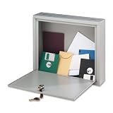 Buddy Products Inter-Office Mailbox, Steel, Large, 7 x 18 x 18 Inches, Platinum (5626-32)