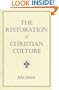 Restoration of Christian Culture