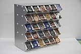 IMAGE OF K-cup Storage Display Rack for Keurig K-cups 5 Rows High 6 Columns Wide Capacity 114 K-cups