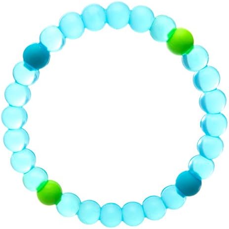 Turquoise Fortune Bracelet with Green and Blue Beads