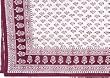 Bed Flat Sheet Block Print Cotton India Asian Decor Home Interiors Twin Size (bssht597)