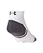 Under Armour Men's UA Resistor III Lo Cut Socks 6-Pack Large White