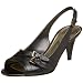 Nine West Women's Layland Peep Toe Slingback,Black,6.5 M US