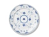 Royal Copenhagen Blue Fluted Full Lace Luncheon Plate