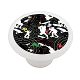 Abstract Skateboards High Gloss Ceramic Drawer Knob