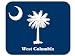 US State Flag - West Columbia, South Carolina (SC) Mouse Pad