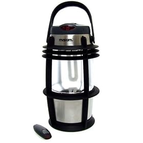 MODERN STAINLESS STEEL REMOTE CONTROL CAMPING LANTERN LIGHT