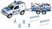 Bild: TOYS Amsterdam 510613 - Polizei Mitsubishi beim Unfall 12 cm