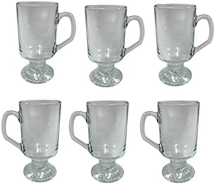 Set of 6 Irish Coffee Glasses