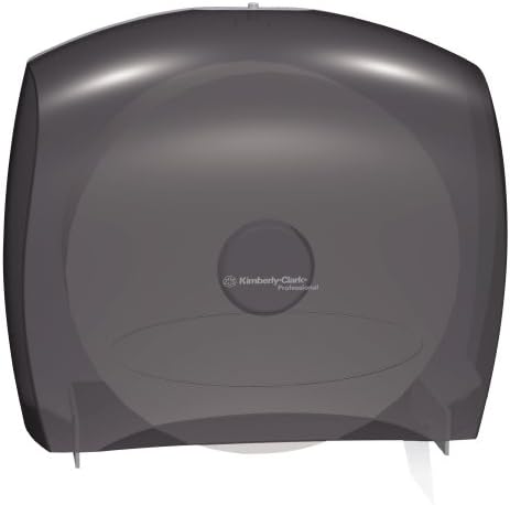 Kimberly-Clark IN-SIGHT JRT 09612 Jumbo Roll Bath Tissue Dispenser, 14" Width x 16" Height x 5.8" Depth, Smoke/Grey