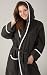  : New Women's Hooded Fleece Spa Bath Robe, Bathrobe