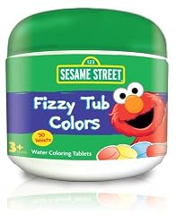 Sesame Street Fizzy Tub Colors 24 Count