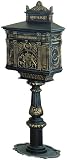 Dahlhaus Old World Hand-Made OLD GERMAN Mailbox & Post.
