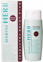 ヘアボーテ マリンハーブ ヘアカラートリートメント ダークレットブラウン 200g