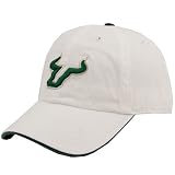 Twins Enterprise South Florida Bulls White Franchise Fitted Hat