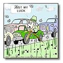 Londons Times Funny Music Cartoons - Luck Of The Irish - Wall Clocks