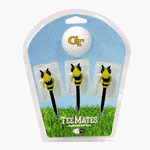 Georiga Tech 3 TeeMates and Golf Ball