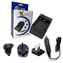 Ex-Pro Digital Camera Travel Charger, UK, USA, Canada & Europe - 2 Hour Fast Charge - for Casio Exilim NP-20 NP20 Battery suitable for :- EX-M1, EX-M2, EX-M20, EX-S1, EX-S2, EX-S20, EX-S2, EX-S3, EX-S600, EX-S600, EX-S770, EX-Z3, EX-Z4, EX-Z60, EX-Z70, EX-S500, EX-S500, EX-Z75