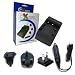 Ex-Pro Fuji NP-50, NP50 Digital Camera Battery Travel Charger, UK, USA, Canada & Europe - 2 Hour Fast Charge - for Fuji Finepix F50, F50fd, F50 fd, F60, F60fd, F60 fd, F100, F100fd, F100 fd, F70EXR, F70 EXR, F72EXR, F72 EXR, F200EXR, F200 EXR