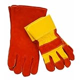 Steiner 02502 Welding and Work Gloves, General Duty Brown Split Cowhide, Large (2-Pack)