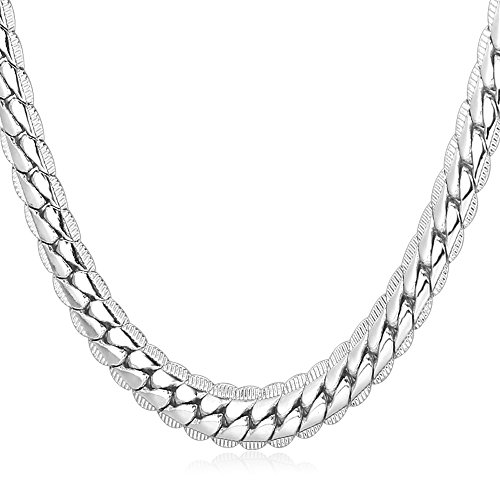 Platinum Plated Necklace With 