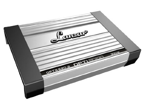 Lanzar OPTS520.2 Opti Scion 380 Watt 2 Channel Competition Amplifier
