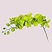 1 x Artificial Butterfly Orchid Flower Plant Home Decor - Green