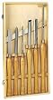 PSI Woodworking LCSIXW High Speed Steel Wood Lathe Chisel Turning Set, 6-Piece