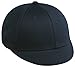 MLB ADULT UMPIRE Hat Cap NAVY Short-Bill Adjustable Velcroe TWILL Official