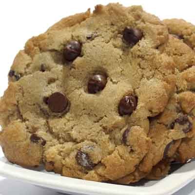 A Schmerty's 1 Dozen (14) Semi-Sweet Chocolate Chip Cookies by Brownies