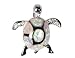 Lab Created Opal Pendant STERLING SILVER .925 Turtle