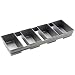 Focus Foodservice Commercial Bakeware 4 Strap 5-5/8 by 3-1/8-Inch Bread Pan Set