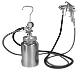 2 Quart Pressure Pot w/ Silver Gun and Hose