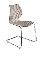 Metalmobil Set Silla 2 Uds. Uni-564 Taupe/cromo