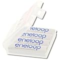 4 x Sanyo Eneloop Mignon Akkus Batterien AA in Akkuboxen - NEUESTE VERSION HR-3UTGA - 50% mehr LEBENSDAUER - bis 1500 LADEZYKLEN