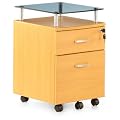 HJH Office/Buerostuhl24 673810 Rollcontainer Ekon Plus buche