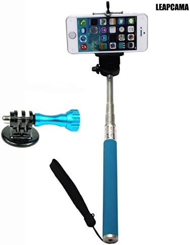 Leapcama(TM) New Design Self Portrait Monopod Selfie Stick With Phone Holder For Samsung Galaxy S3 S4 Note 2 Note 3 iPhone 4/4s iPhone 5/5s/5c Blackberry