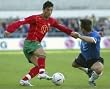 Cristiano Ronaldo Portugal National Team 8x10 Photograph Dribbling Ball