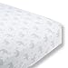 SwaddleDesigns Fitted Crib Sheet/Toddler Sheet, Baby Sleeps Better on Softest Cotton Flannel, Made in USA, Elephant and Pastel Blue Chickies